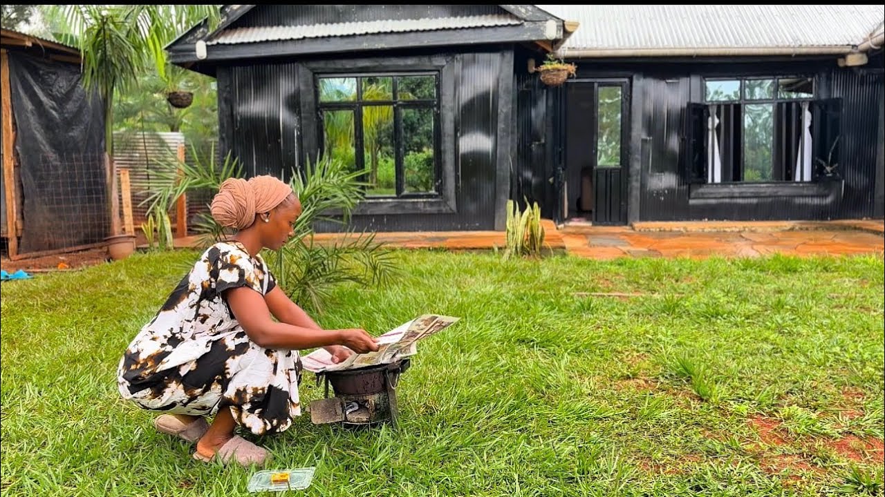 My First Village Drama 😅 + Step by Step Oyster Mushroom Farming in the Village  🍄 🌿