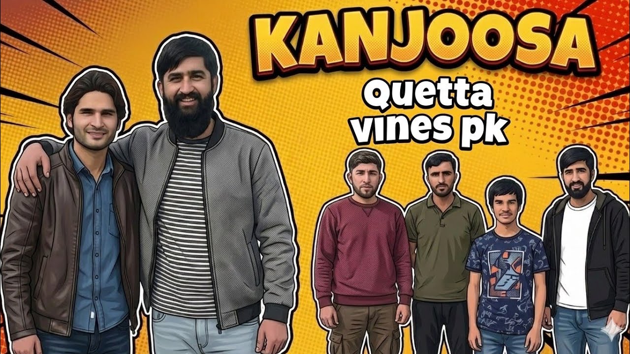 KANJOSE ! Pashto Funny Skit 2026 | New Comedy Drama | Quetta Vines PK