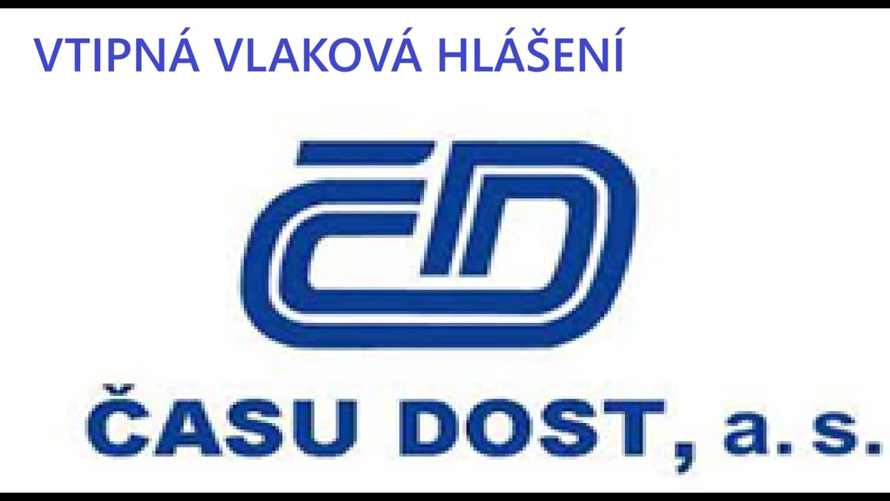 Vtipná hlášení ČD