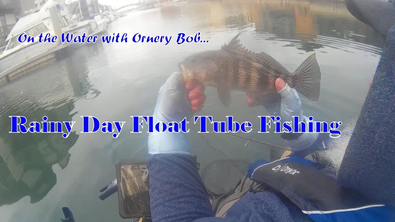 Rainy Day Float Tube Fishing