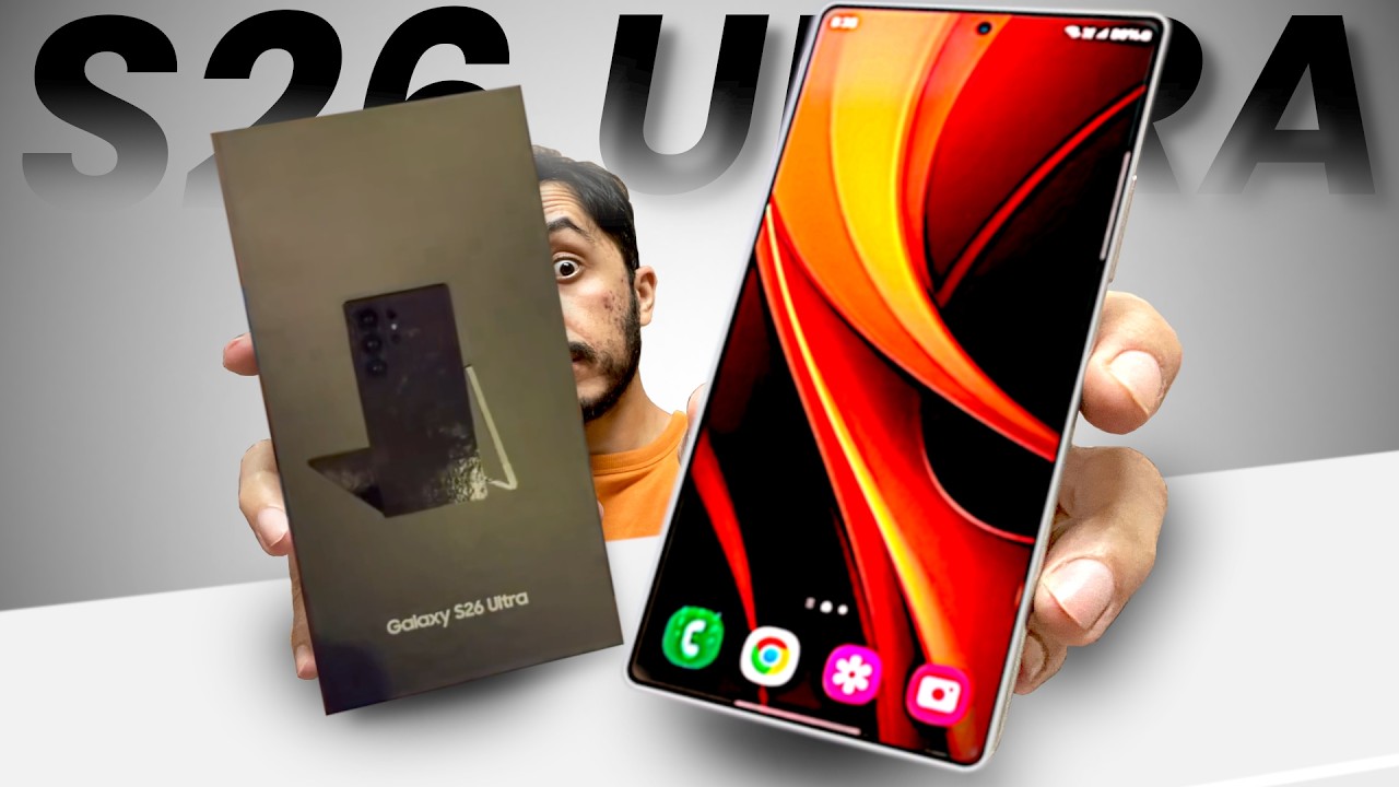 Samsung Galaxy S26 Ultra - HANDSON LOOK with Official Feature Reveal!!!