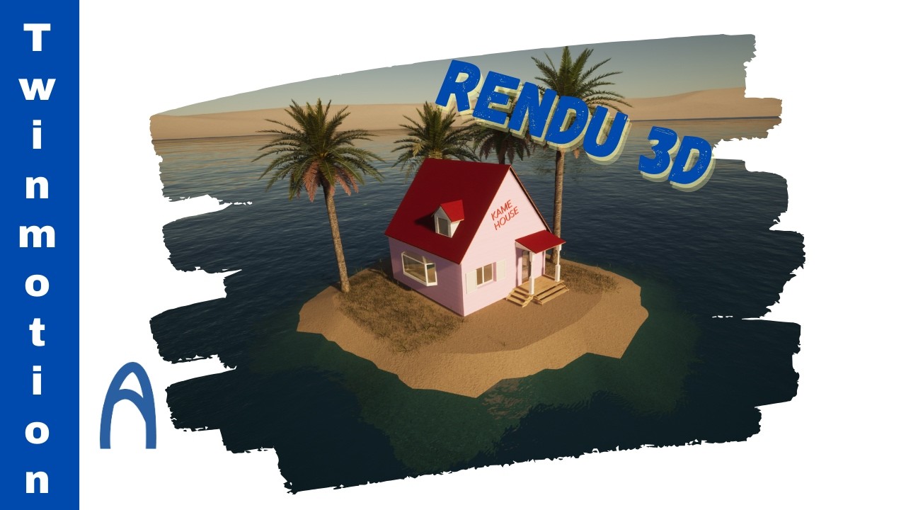 La Kame House prend vie en 3D avec Twinmotion ! 🔥