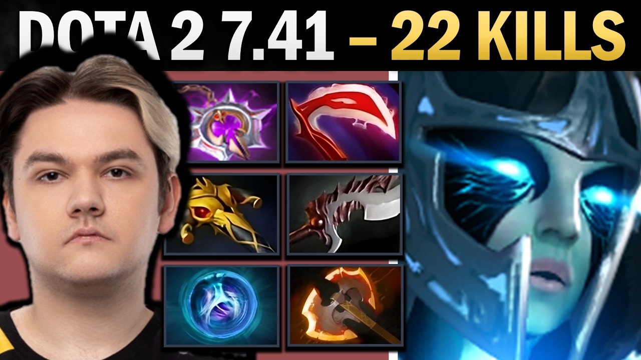 Phantom Assassin Dota 2 7.41 with Battlefury and 1000 GPM - Dota 2 Gameplay