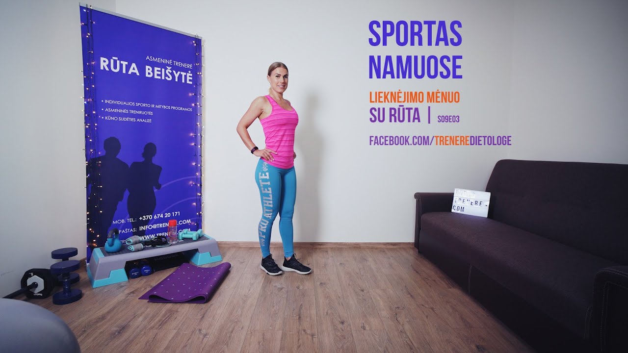 Lieknėjimo mėnuo su Rūta S09E03 - viršutinei kūno daliai