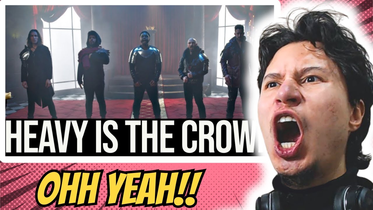 ARTIST REACTS! | Heavy Is The Crown - Linkin Park (acapella) VoicePlay ft. J.None #arcane