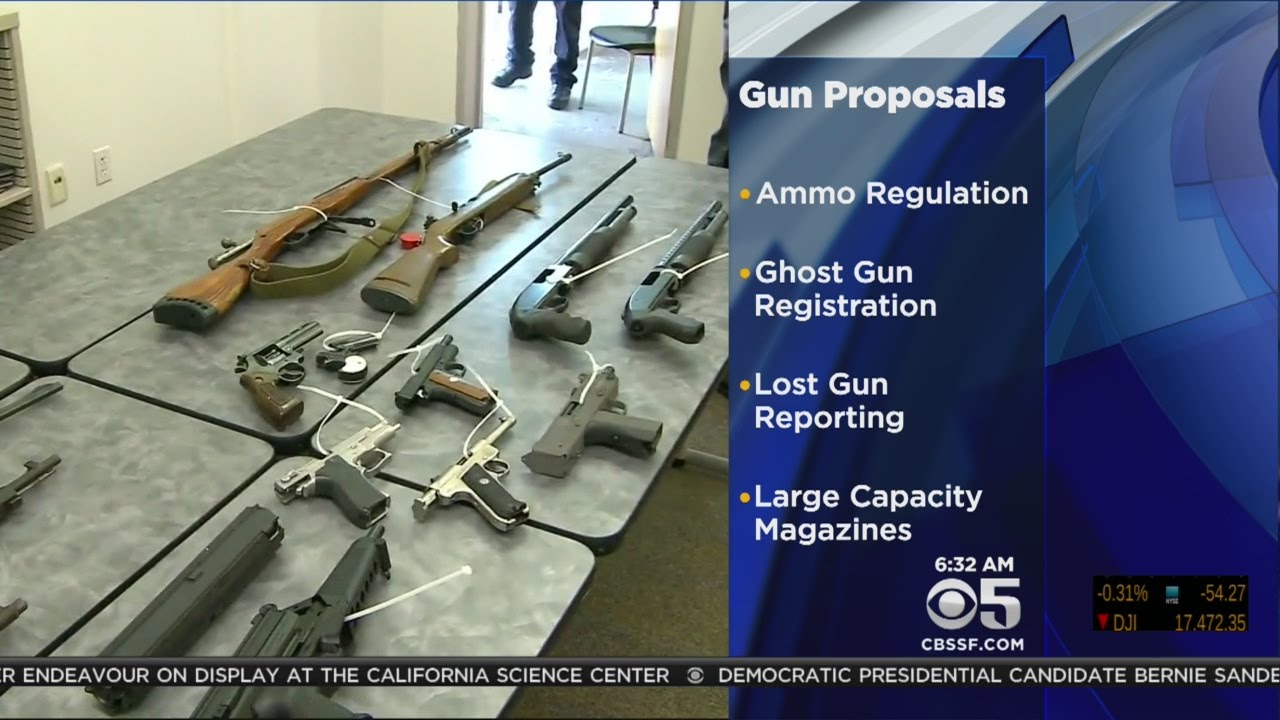 California State Senate Weighs Gun Control Bills