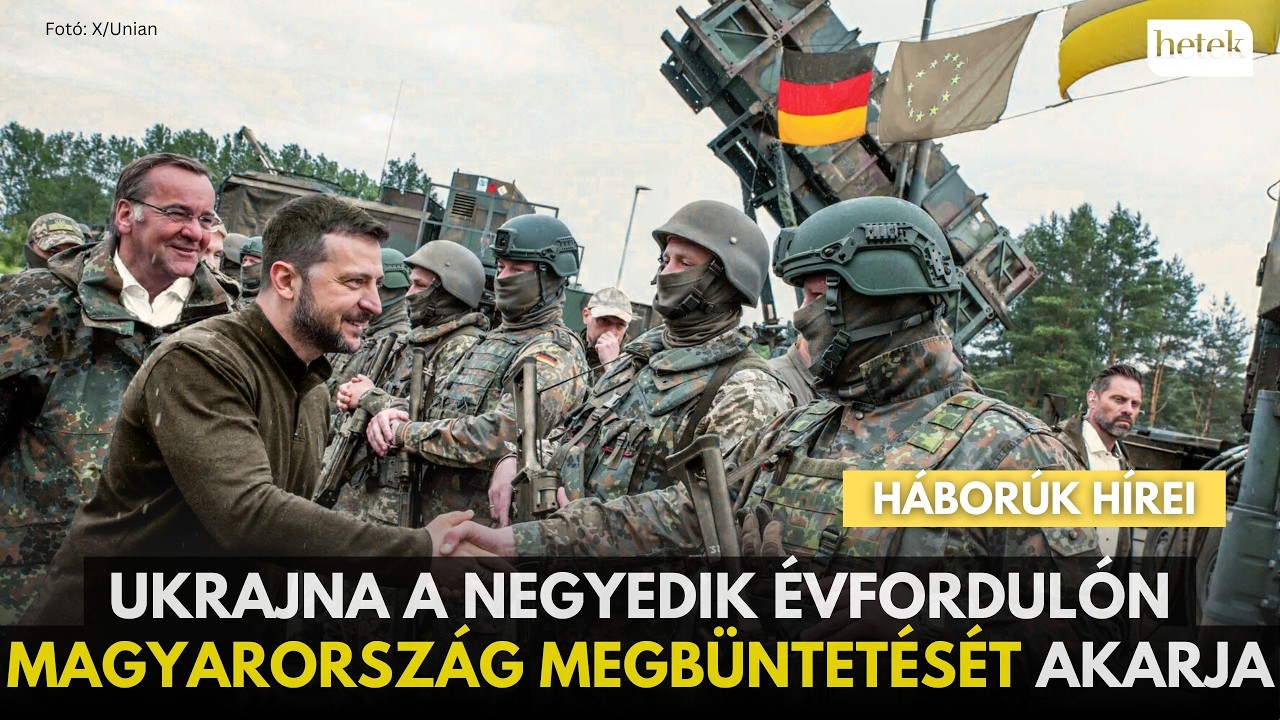 Zelenszkij szerint Brüsszel feladata Putyin és Orbán megbüntetése, alig várja Ukrajna Magyar Pétert
