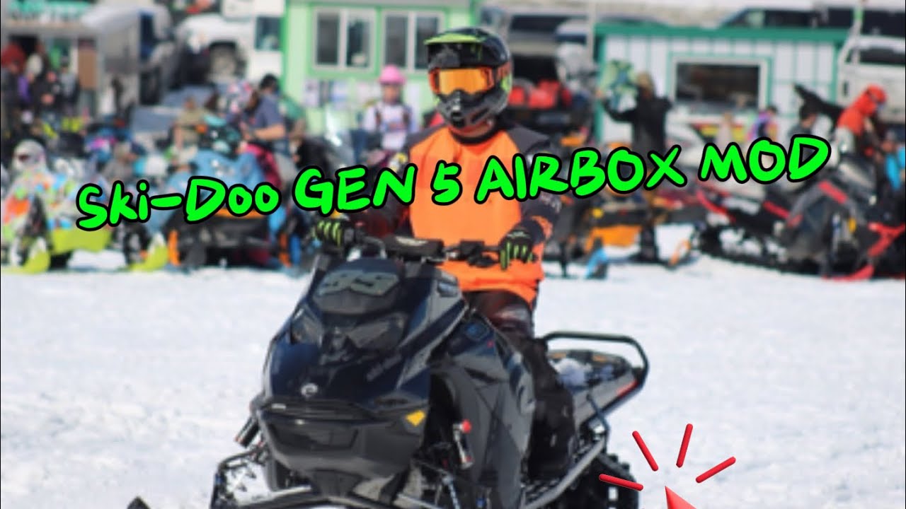 Ski-Doo Gen 5 Airbox Mod