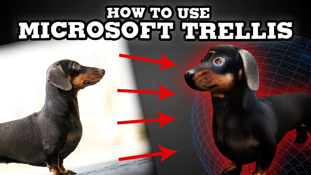How to Use Microsoft Trellis and Import Into Blender