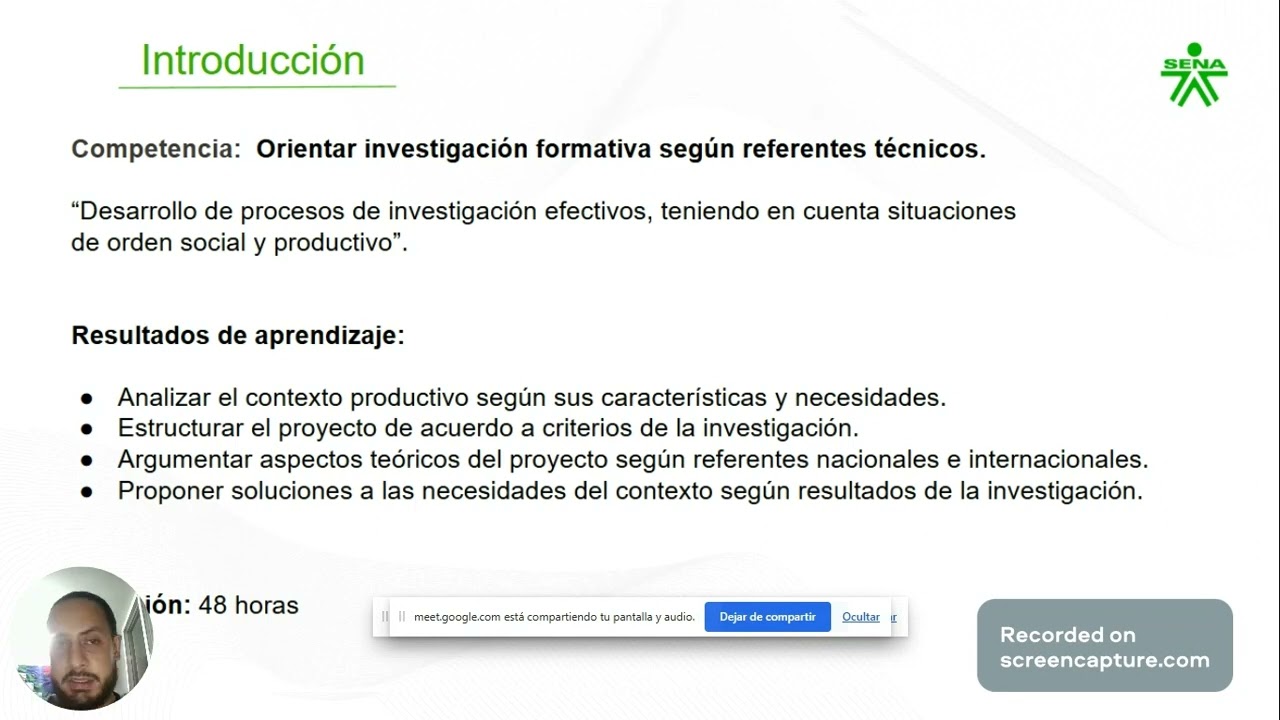 Grabación sesión sincrónica 11 02 2026 Investigación.