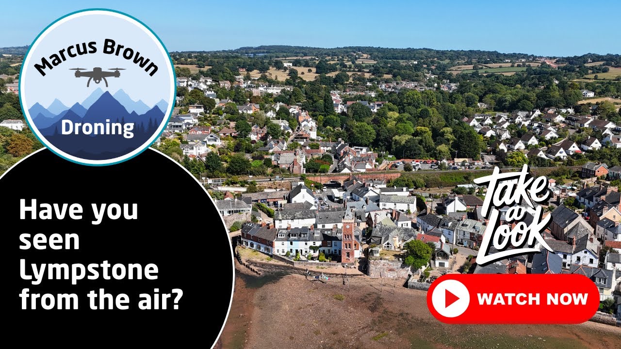 Flying Over Lympstone | East Devon Aerial Views in 4K