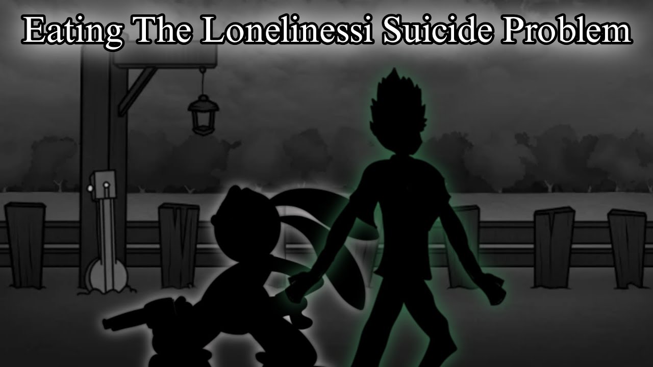 'FNF MASHUP': Eating The Loneliness Suicide Problem.FNF GodEater X Untold Loneliness.ShaggyVsOswald.