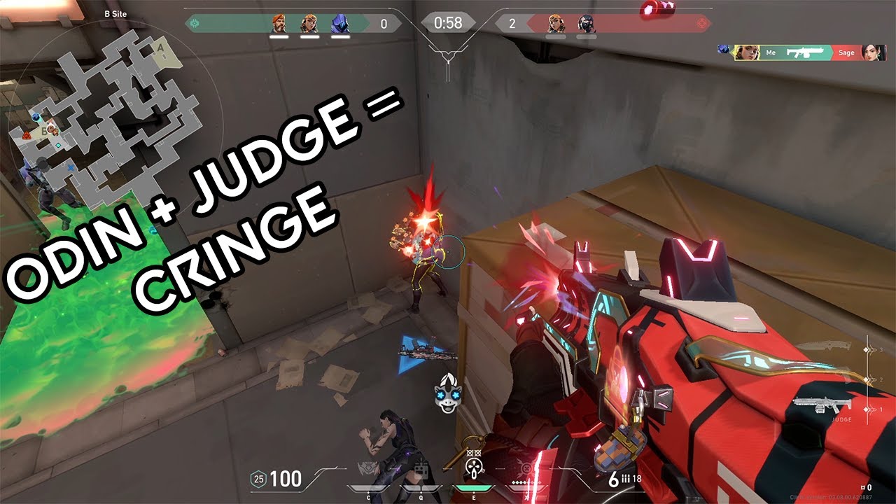 can't win? use cringe guns (odin & judge)