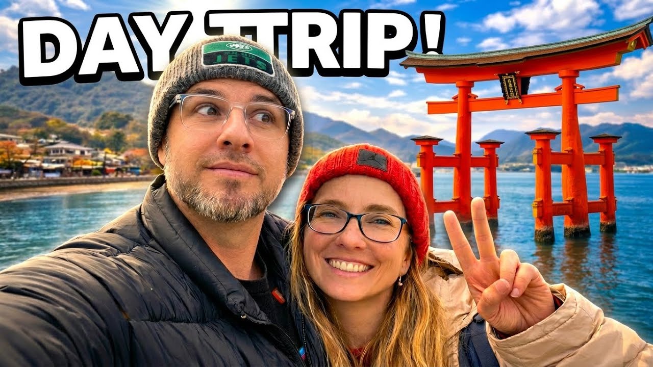 We Walked 19,000 Steps in Japan for THIS Food (Miyajima Day Trip)” 🇯🇵