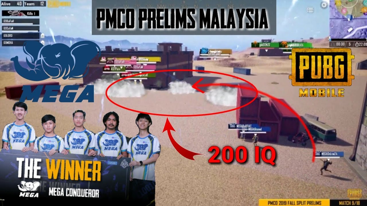 Mega Esports 23 Kills | Pubg Mobile | Prelims Malaysia |  Day 2 Match 9
