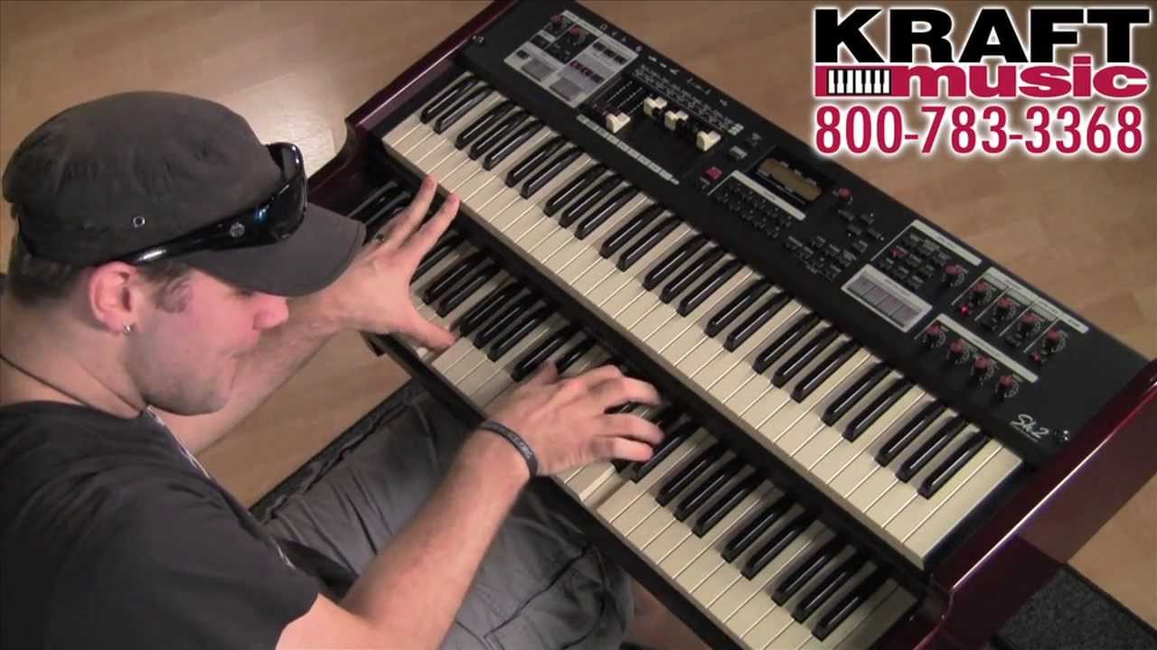 Kraft Music - Hammond SK Series Organ Demo with Scott May and Christian Cullen
