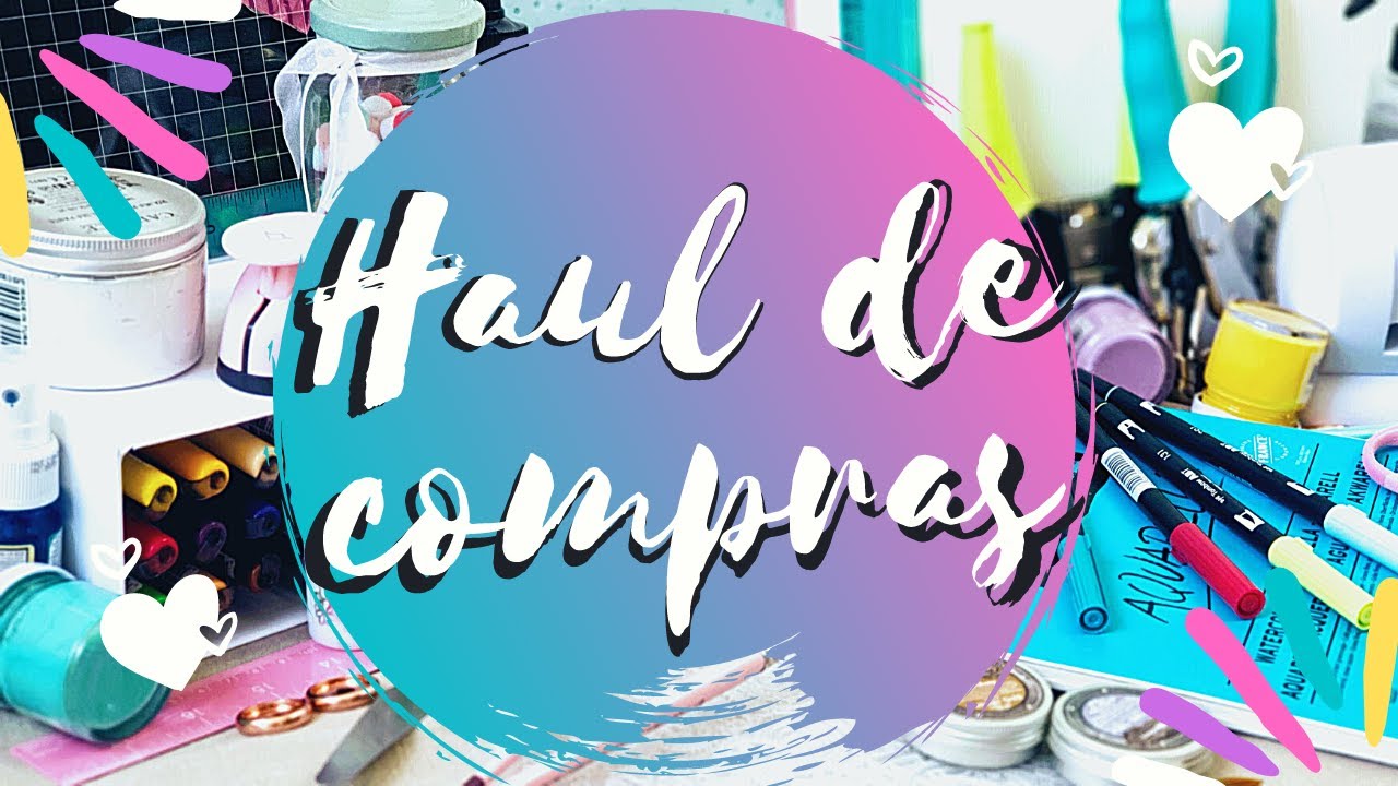HAUL de COMPRAS 🛍 #scrapbooking  y #MANUALIDADES !!!!🛍 KIMIDORI