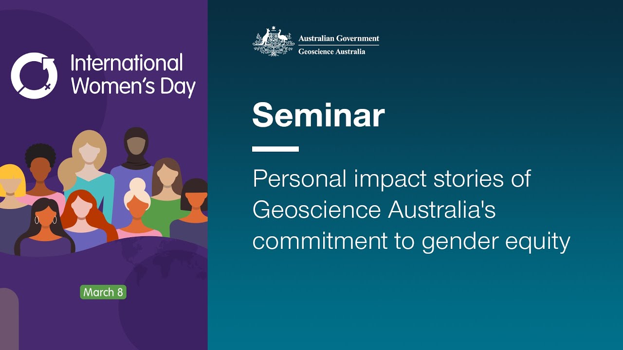 Personal impact stories of Geoscience Australia's commitment to gender equity