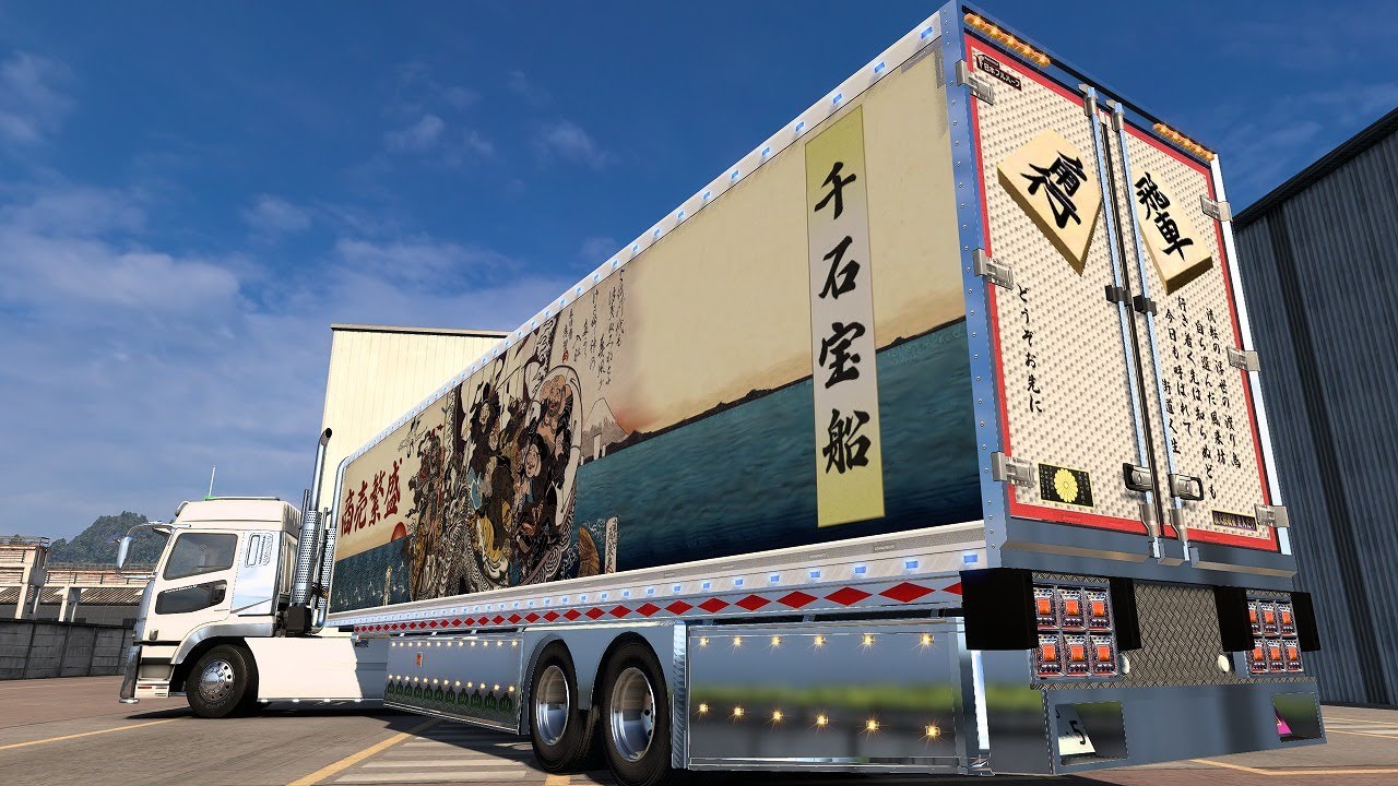 SuperGreat V 420ps Open pipe sound ｜ETS2 Euro Truck Simulator 2 ｜Project Japan Map＃58
