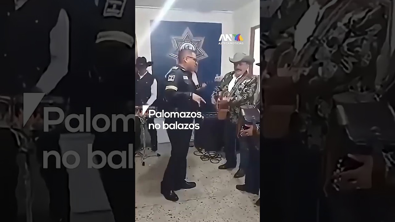 CON TODO Y ARMA | Suspenden a mando policial en Edomex por cantar en horario laboral