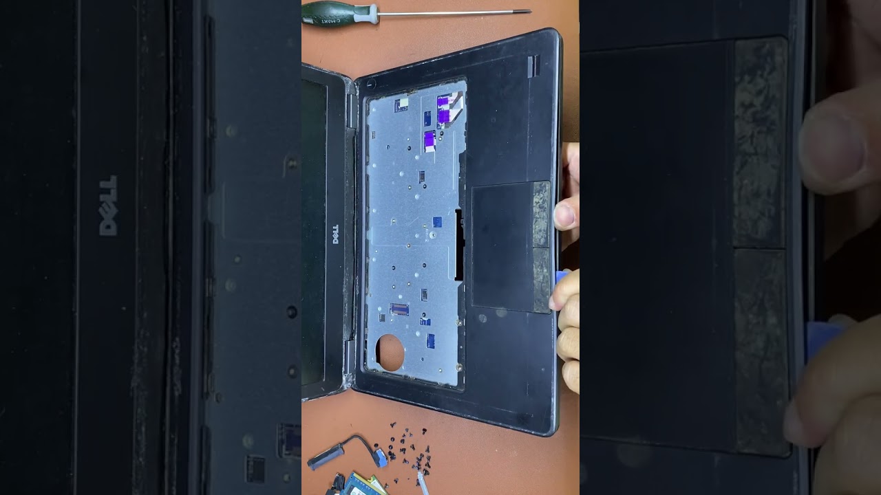 HƯỚNG DẪN THÁO LAPTOP DELL LATITUDE E5250 (RÃ TỪNG CHI TIẾT)