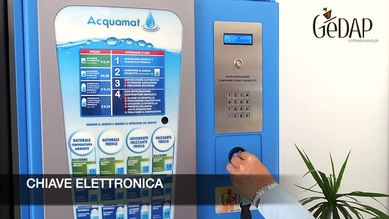Acquamat - Distributore automatico di acqua.