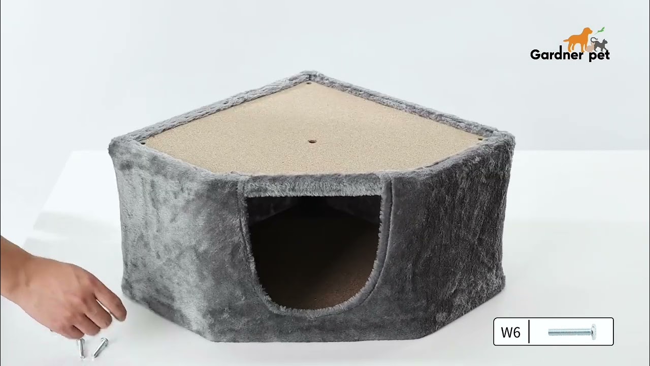 Gardner Pet Cat Tree 4 Level Installation Video
