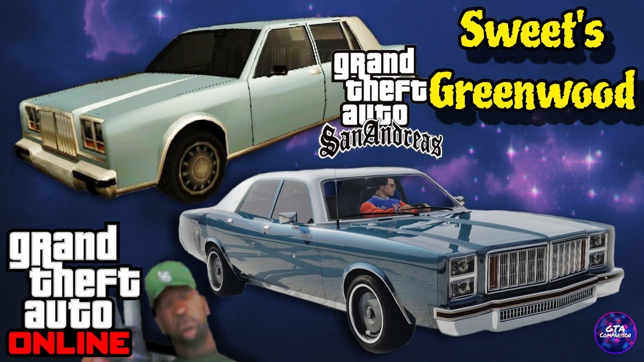 GTA 5 - GTA SA Sweet Greenwood Car Build 