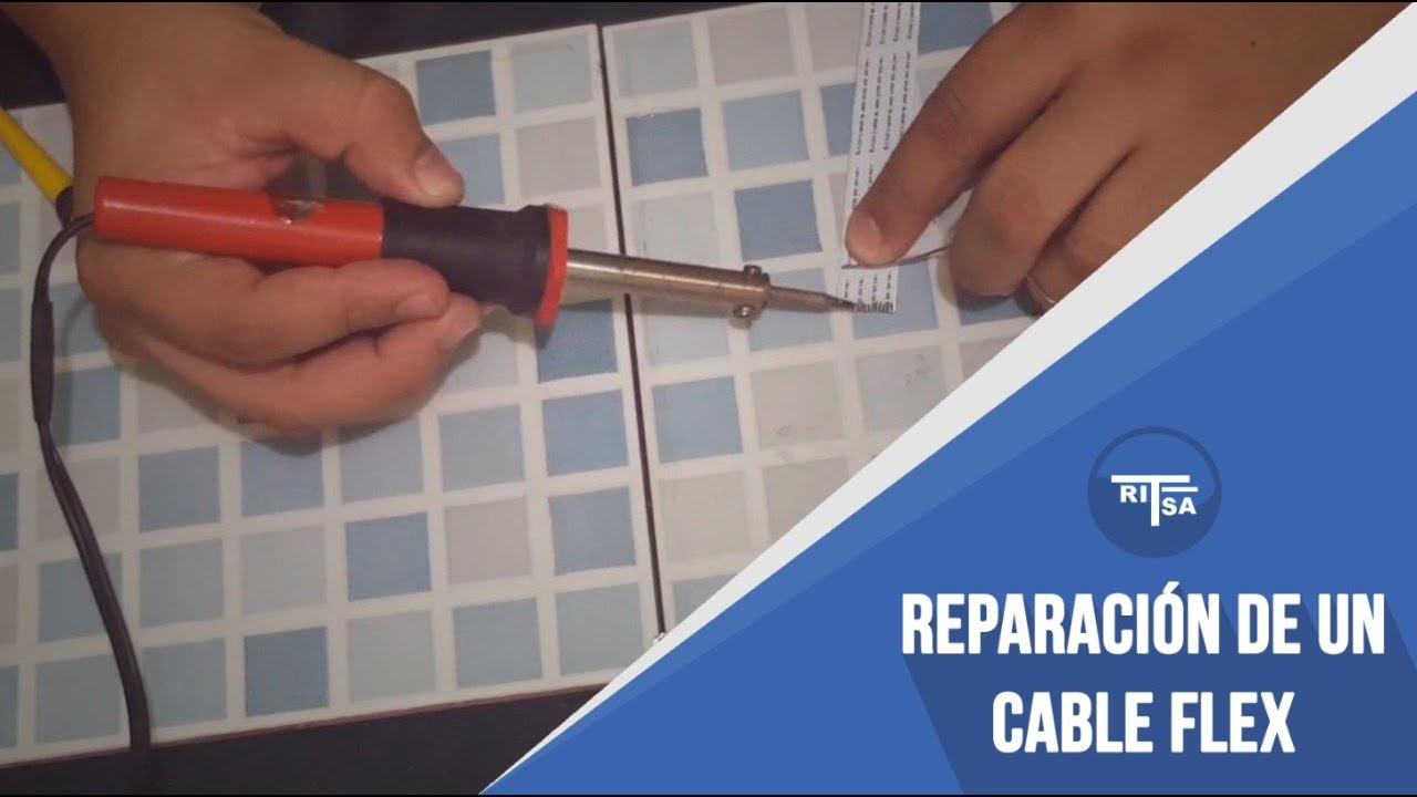 Aprende la forma de reparar una banda flexible