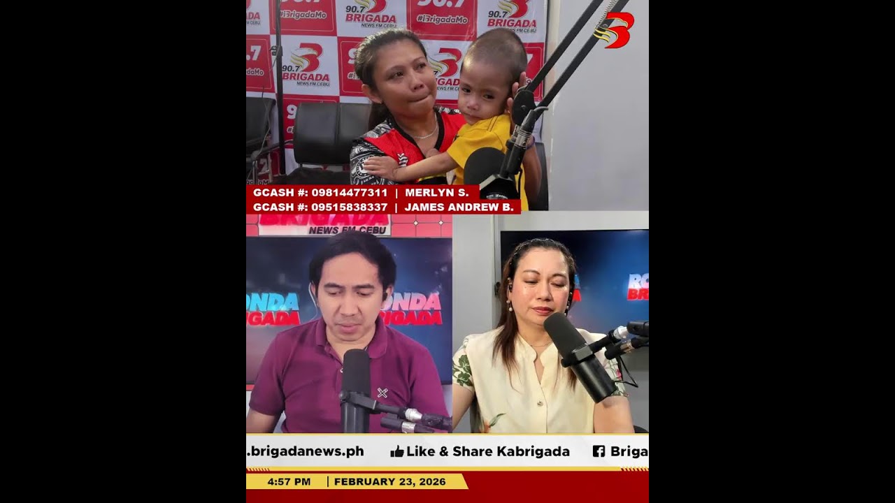 𝐑𝐎𝐍𝐃𝐀 𝐁𝐑𝐈𝐆𝐀𝐃𝐀 FEBRUARY 23, 2026 | MONDAY  90.7 BRIGADA NEWS FM CEBU