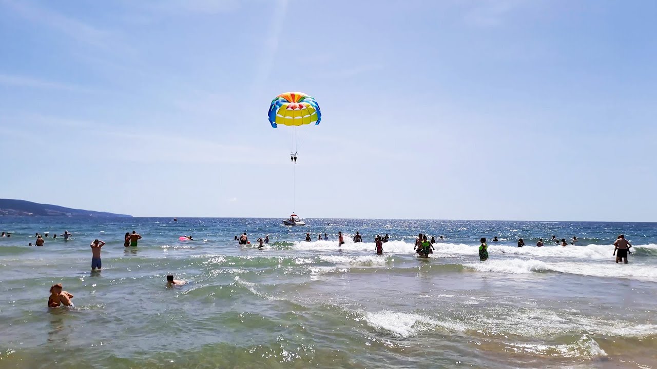 SUNNY BEACH, STATIUNE TURISTICA DE PE LITORALUL MARII NEGRE, NESEBAR, REGIUNEA BURGAS, BULGARIA