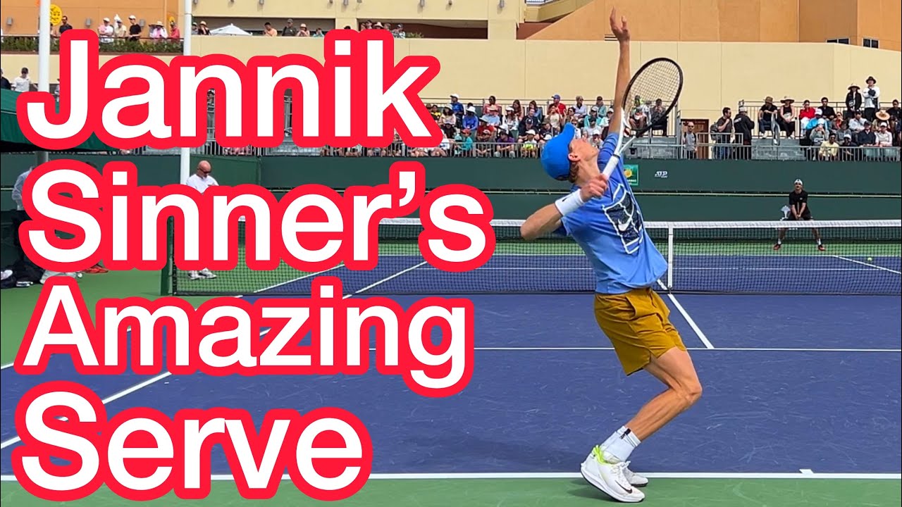 Jannik Sinner Serve Analysis (Tennis Technique Explained)