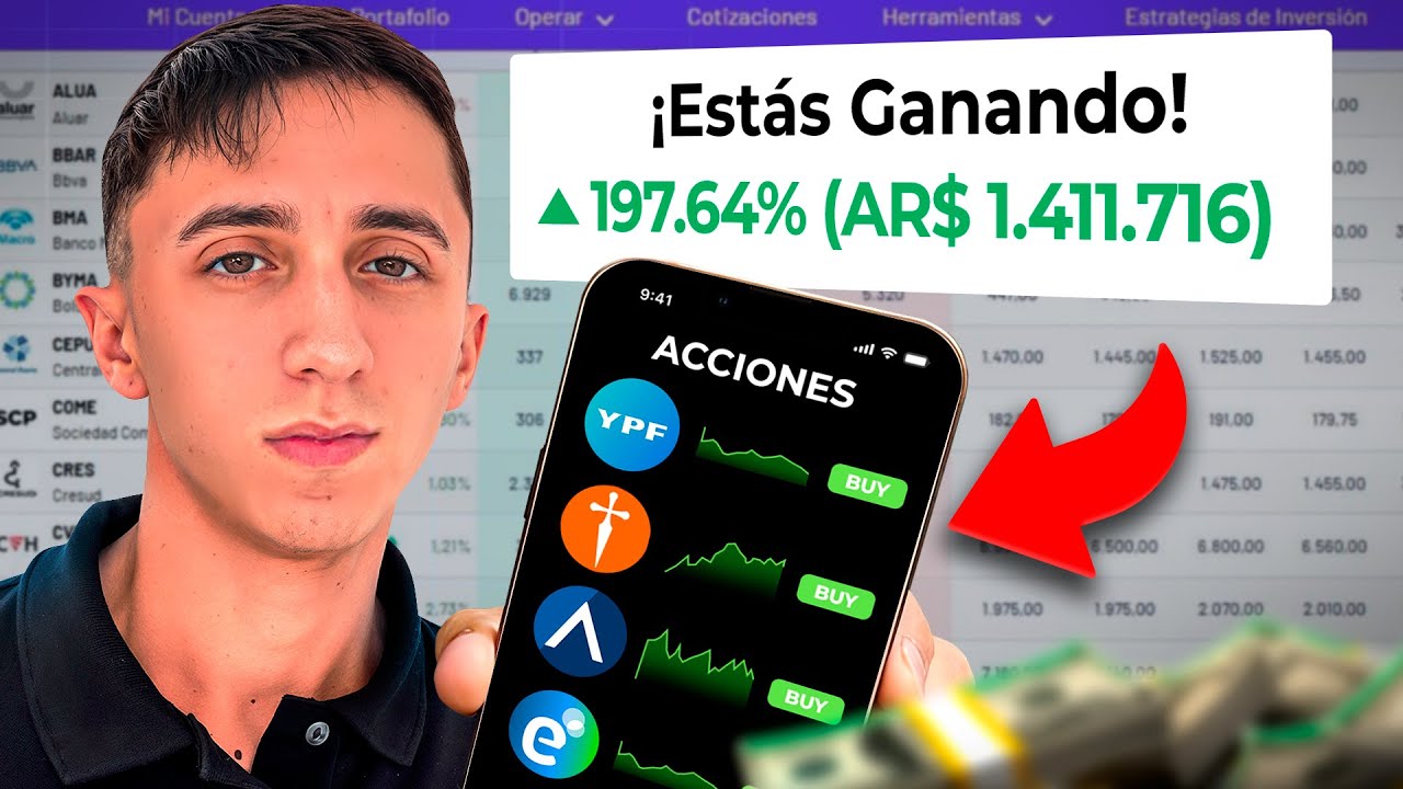 ✅Como INVERTIR en ACCIONES en ARGENTINA 2025? 🔥MI METODO🔥