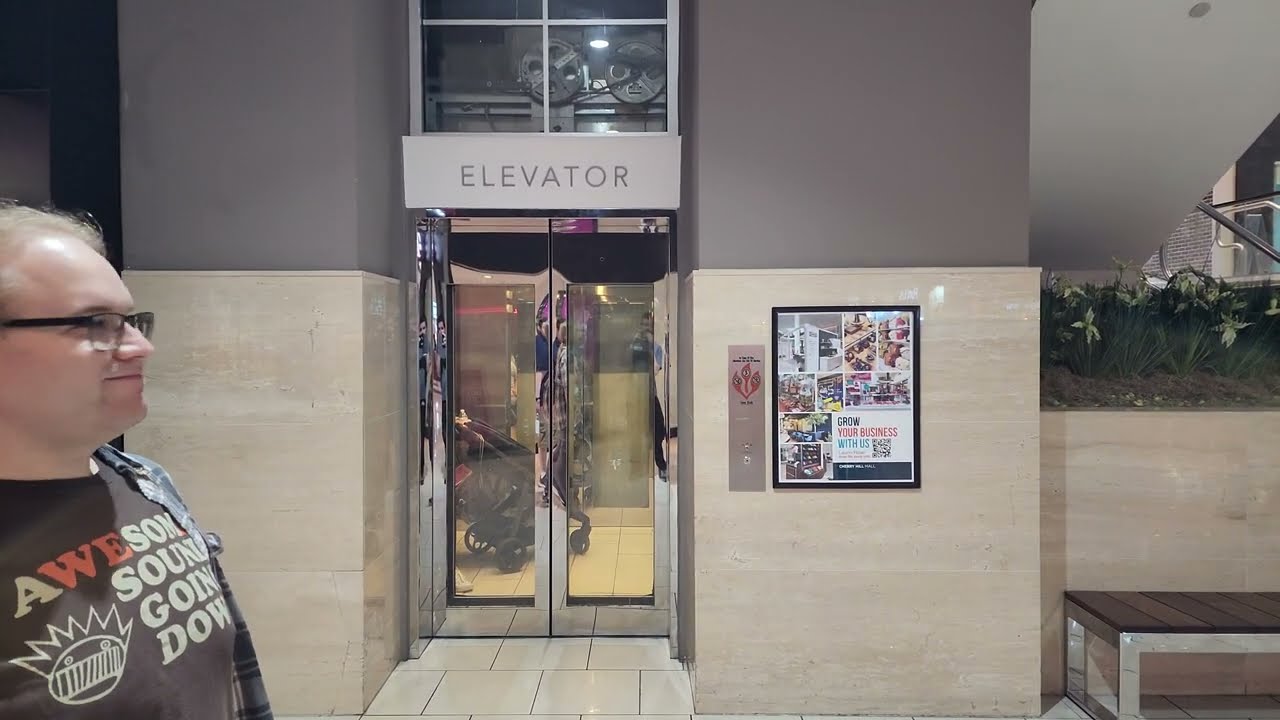 Scenic MEI Hydraulic Elevator at Cherry Hill Mall in Cherry Hill, NJ