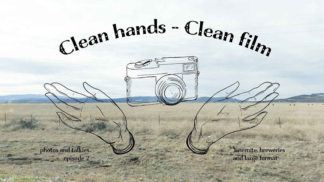 Clean hands, Clean film | Yosemite Natl. Park, 4x5 film, Northern California