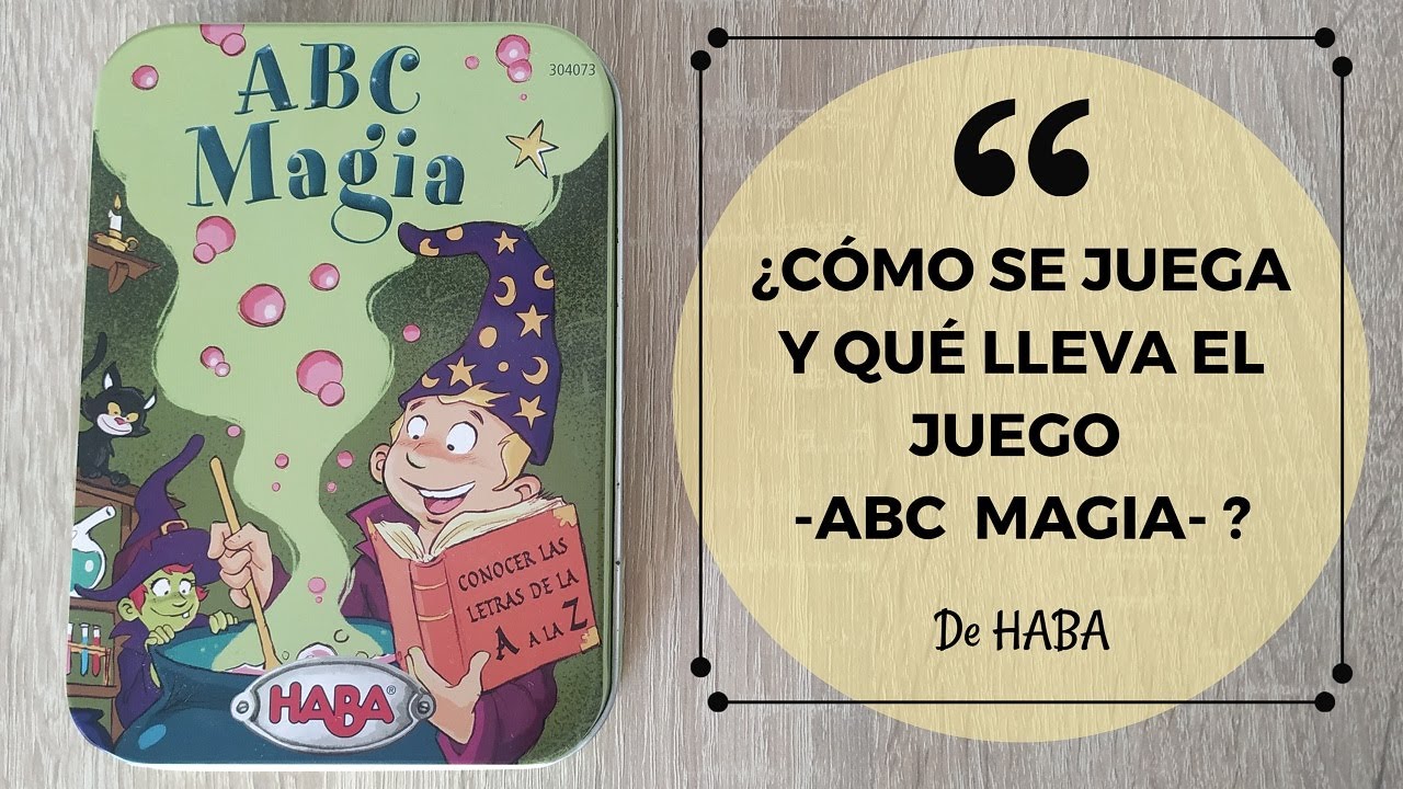 ABC MAGIA Juego de Mesa de Haba