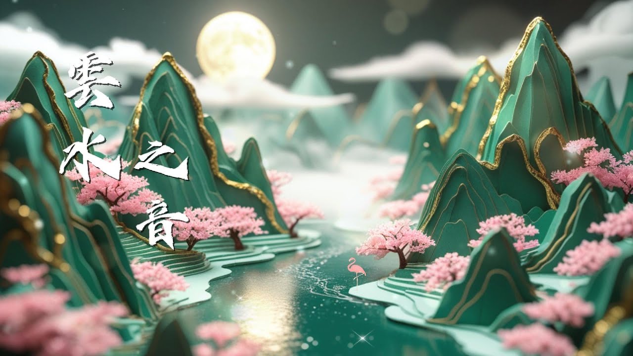 Water Tranquil  靜水|Chinese Zen Music : Bamboo Flute & Guzheng 🍃 古琴·古箏·琵琶·竹笛 靜心放鬆 #relaxingmusic