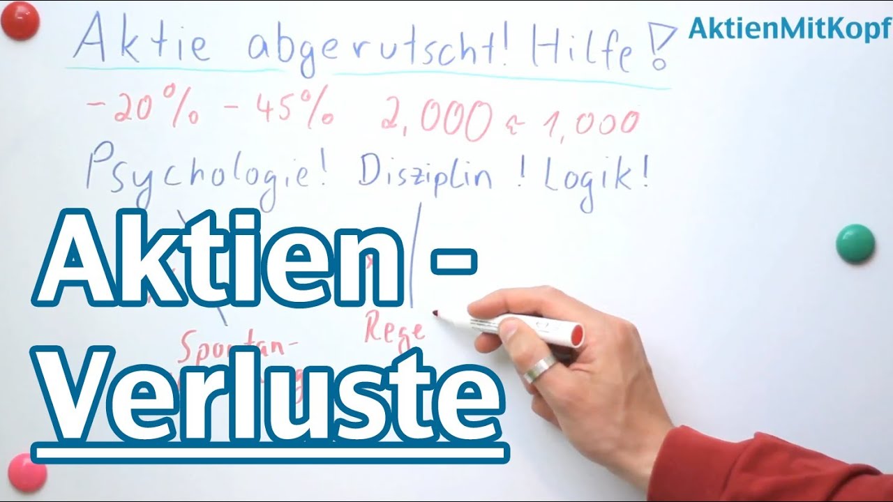 Hilfe meine Aktien machen Verluste! 3 Fehler vermeiden - AktienMitKopf.de
