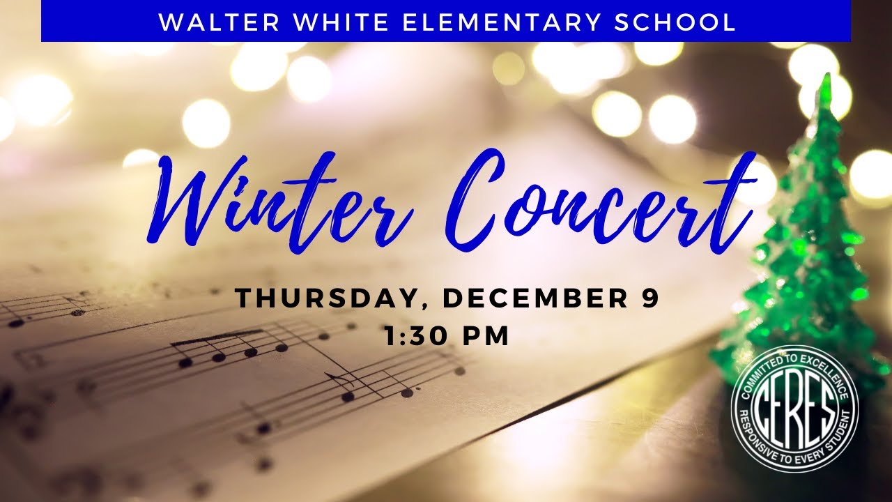 Walter White Elementary Winter Concert 2021