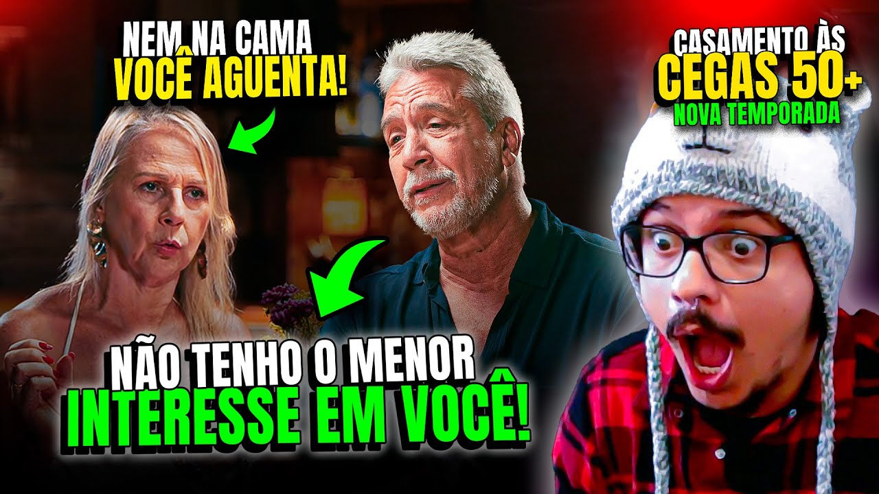 O confronto mais tenso até agora em Casamento as Cegas 50+ 🔥