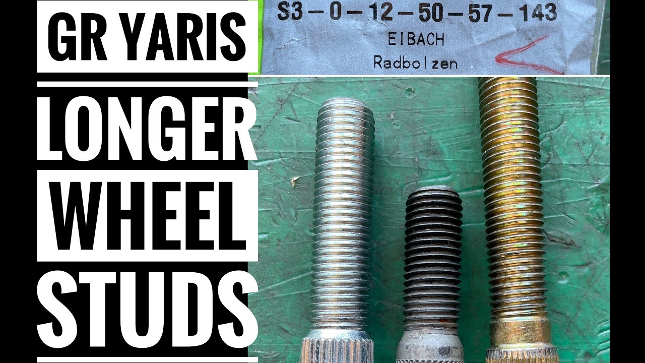 Toyota GR Yaris - Short Wheel Studs Problem and how to solve it
