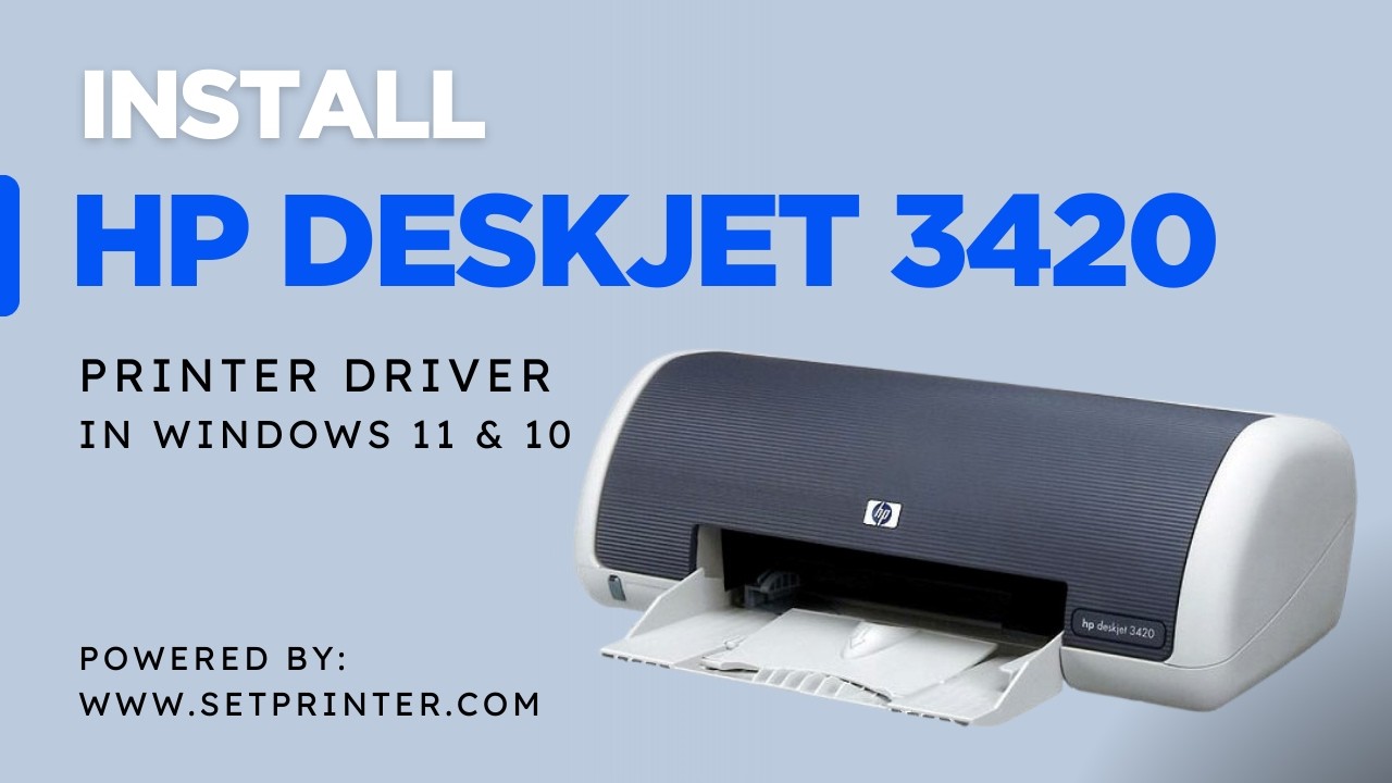 How to Download & Install HP Desktop 3420 Printer Driver in Windows 10 and Windows 11
