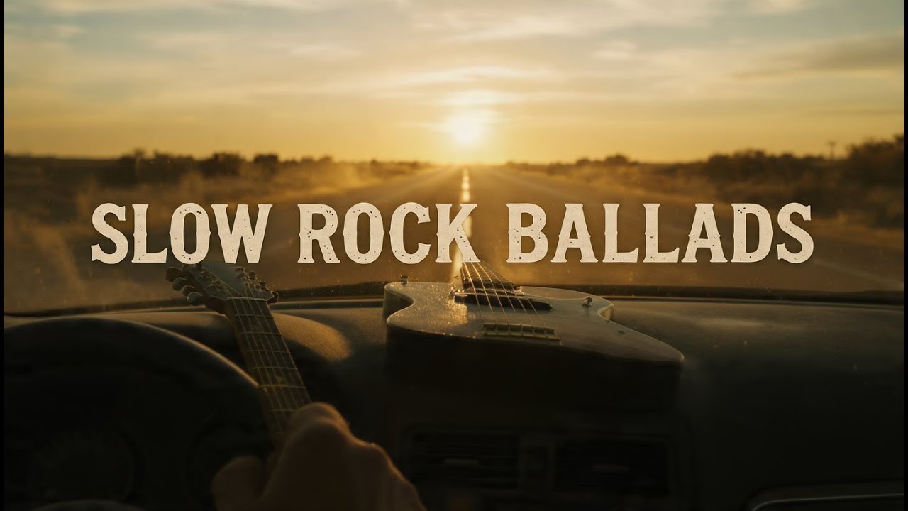 Fading Sunsets & Guitar Cries – Best Slow Rock Heartbreak Classics