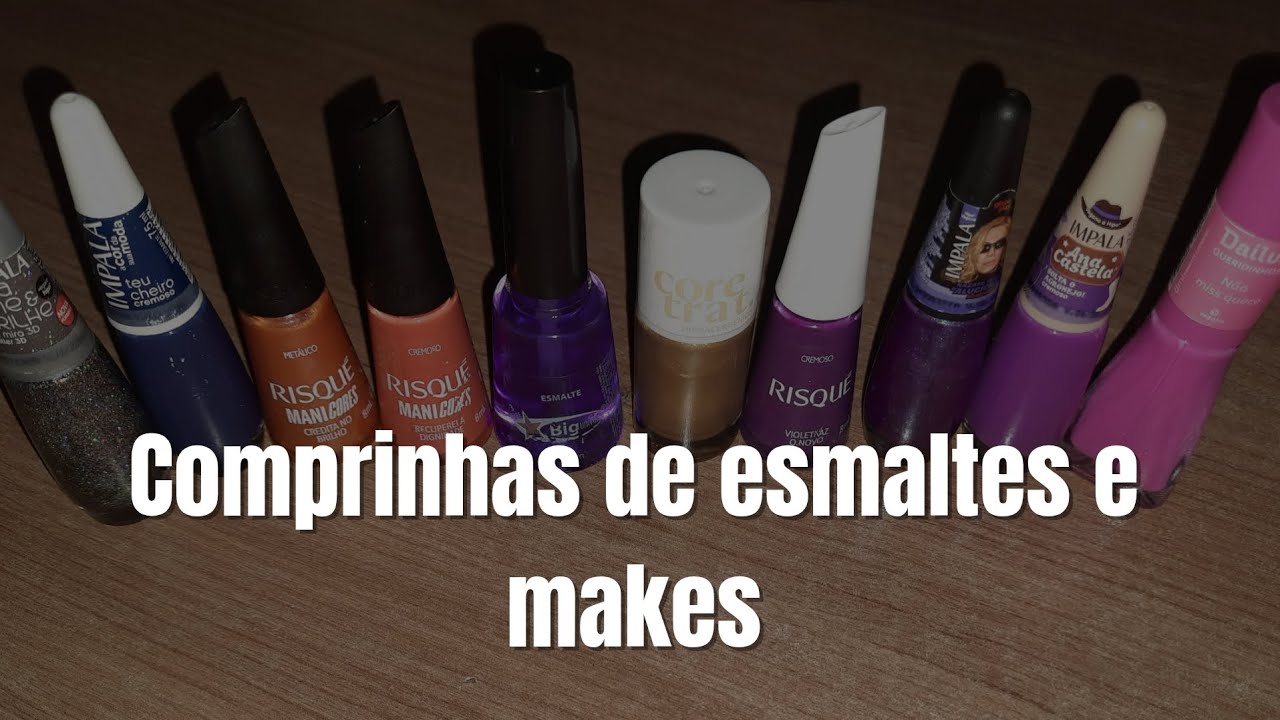 ☆ Comprinhas de perfumaria (esmaltes e makes) ☆
