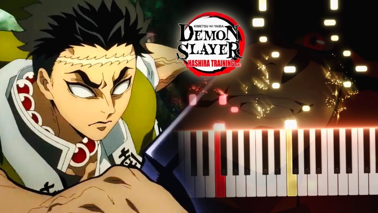 【Mugen】Demon Slayer Season 4 OP (Synthesia Piano) | Ken's Keys