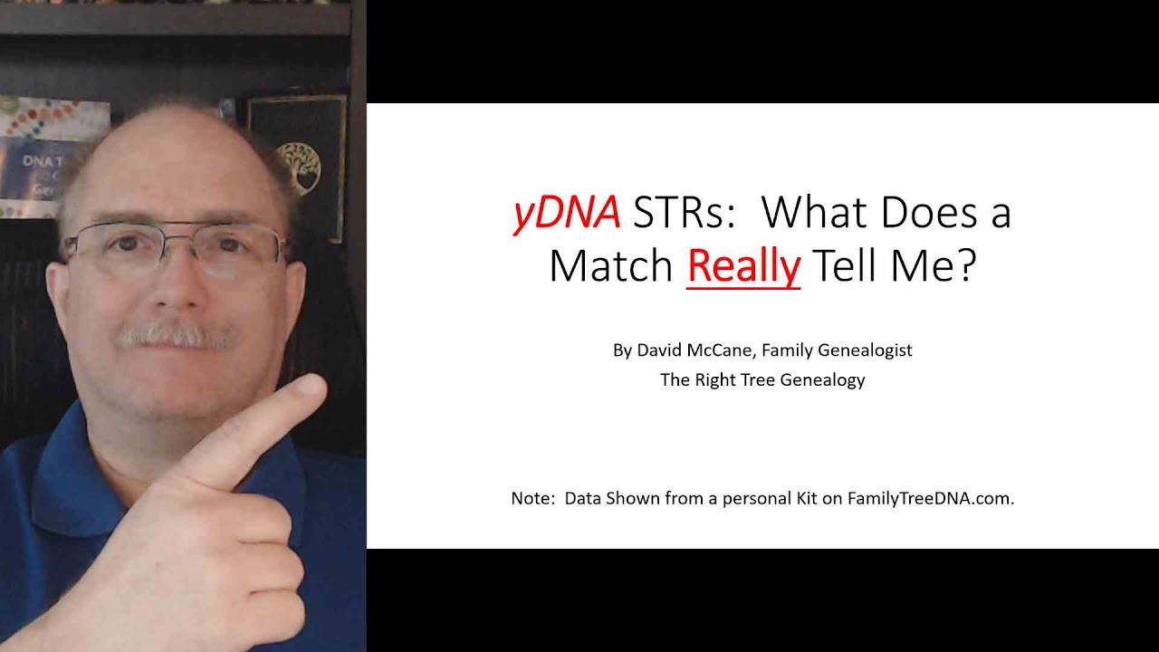 YDNA STRs - What Do Matches Mean to ME?