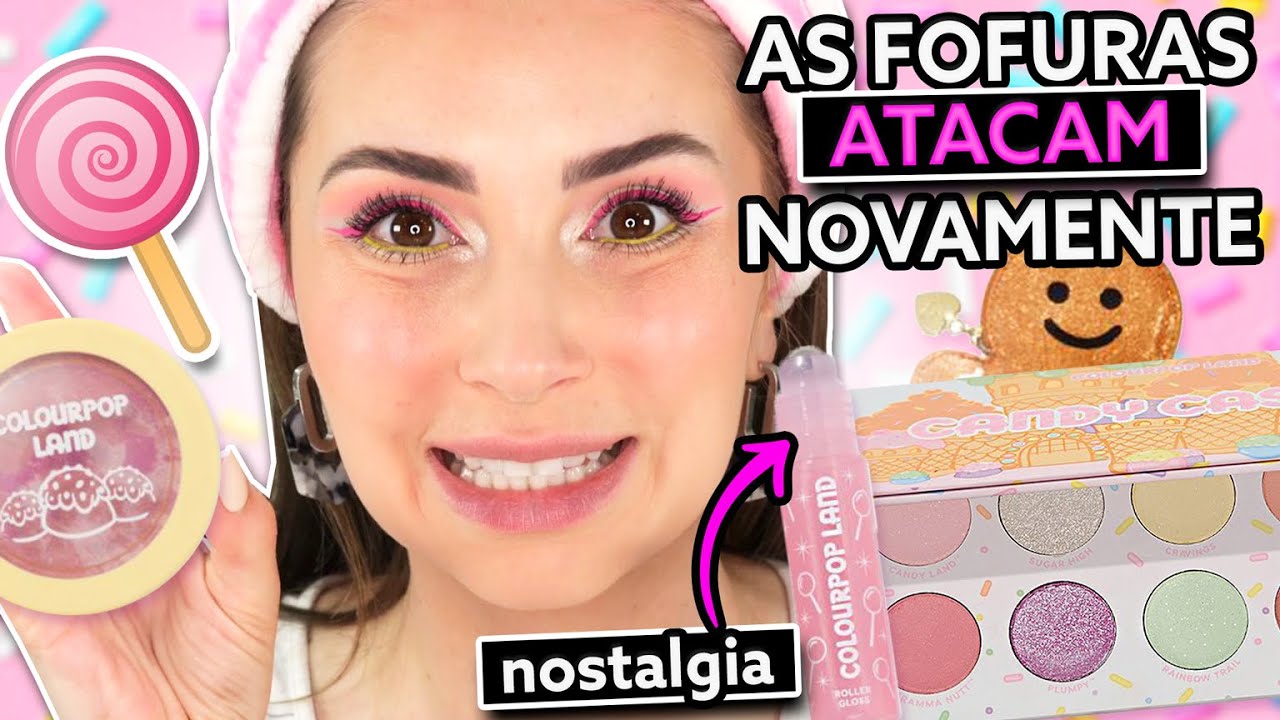 TESTANDO MAKES FOFAS! SERÁ QUE SÃO BOAS? VALE A PENA?