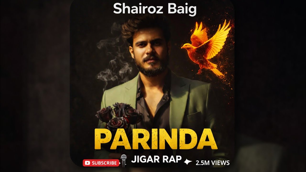 PARINDA 🕊️ | audio Rap Song | Shairoz Baig official 