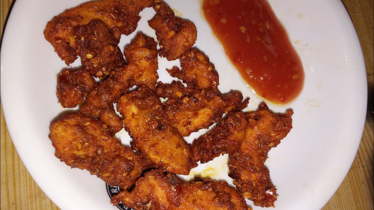 Crispy chicken strips recipe| spicy fried chicken recipe | Ramadan recipe 