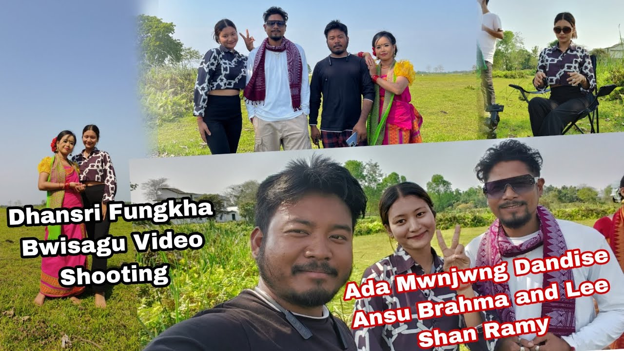 Bwisagu shooting ll dhansri fungkha ll PRIYA BASUMATARY II Leeshan Ramy II Ansu Brahma